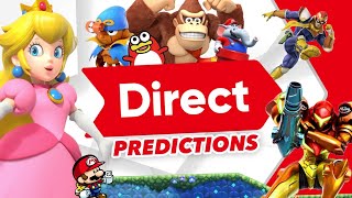 Nintendo Direct PREDICTIONS - Super Mario RPG, Wonder, Untitled Peach Game, RUMORS & More!