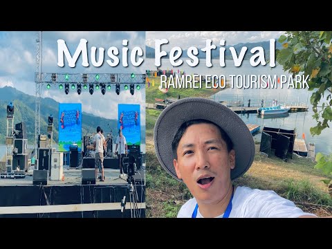 Celebrating Tangkhul Music Festival/ Ramrei Eco Tourism Park.
