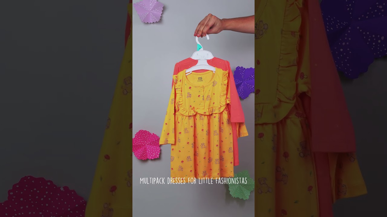 Multipack Dresses for Little Ones