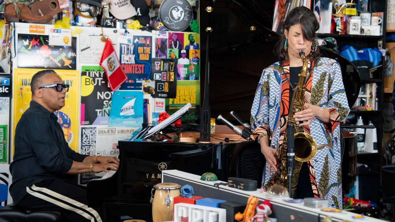 Melissa Aldana with Gonzalo Rubalcaba: Tiny Desk Concert