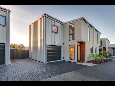 3/200 Springfield Road, St Albans, Christchurch, 3 Bedrooms, 2 Bathrooms, Townhouse