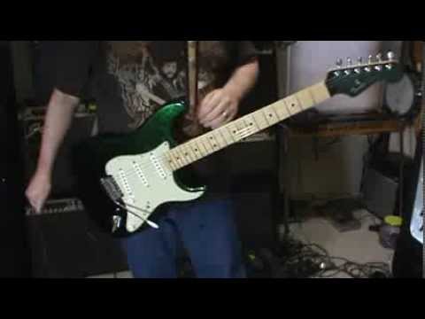 2004  Fender Stratocaster Special Edition Flip Flop Green Blue Guitar Review By Scott Grove Made In