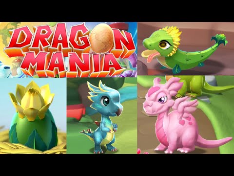 Dragon Mania Legends PC Walkthrough Part 37 - Baby Sunflower Dragons + Map Progress!