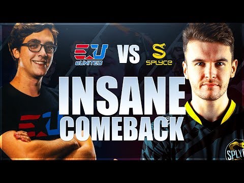 eUnited vs Splyce - CRAZY Comeback!!!