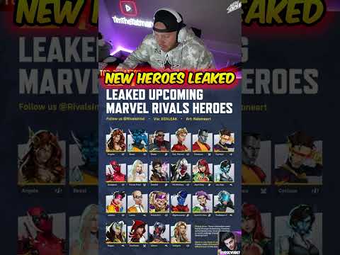 New Heroes Coming in Marvel Rivals Leaked #marvelrivals