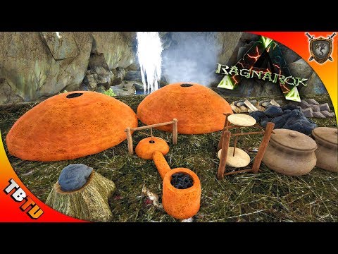 🚩 CARPENTRY PROFESSION AND BUILDING DEFENSES! Ark: Survival Plus Ragnarok E2 [Live Stream]