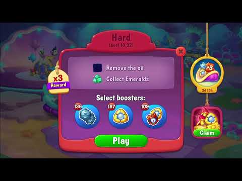 FISHDOM: 🐠🐬🦈 💥💥 Level 10921 Hard level, 10922 💥💥 No Boosters 💣🧨 💥💥