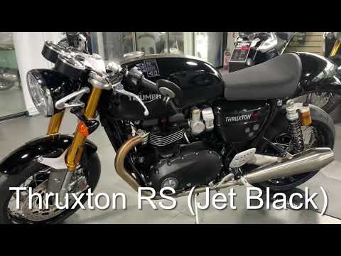 Thruxton RS (Jet Black) walk around @ Triumph Motorcycles Philippines, Greenhills.