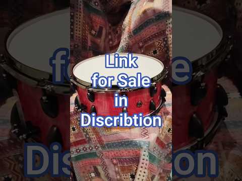 SSS Solid Shell Shop Custom Snare Drum 2026 - Red image 25