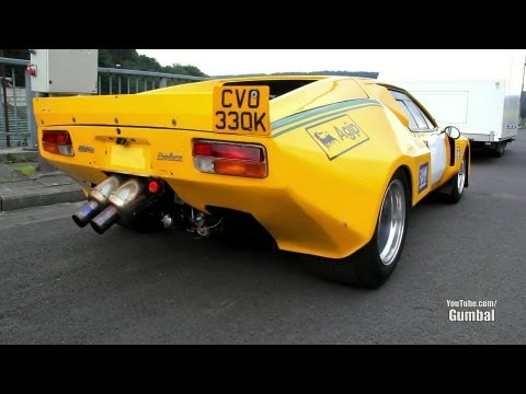 De Tomaso Pantera Race Car with Amazing Sound!