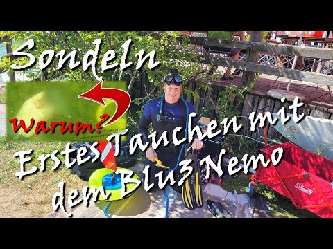 Erstes Sondeln mit dem Blu3 Nemo