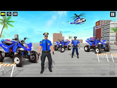 Police Bike Racing - Quad Game