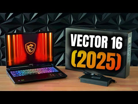 MSI Vector 16 HX AI (2025) Unboxing - 16" Gaming Laptop [RTX 5070Ti + Intel Ultra 9 275HX]