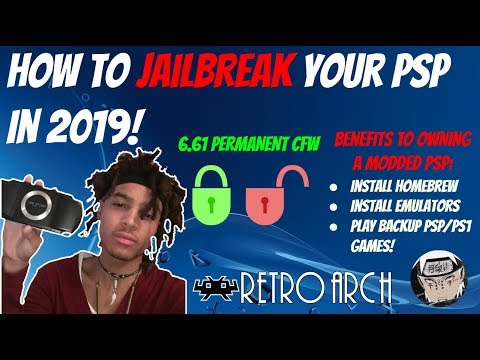 How To Mod/Jailbreak Your PSP In 2022! [Infinity Permanent 6.61 CFW] + PSP Games/Emulators!