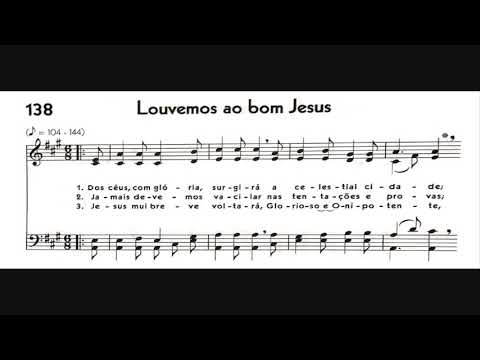 Hinário 5 CCB - Hino 138 - Louvemos ao bom Jesus - Strings - Teclado Yamaha PSR S670