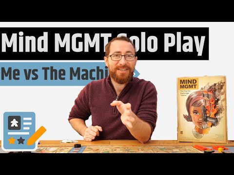 Mind MGMT Solo Play - Can I Outwit The AI?