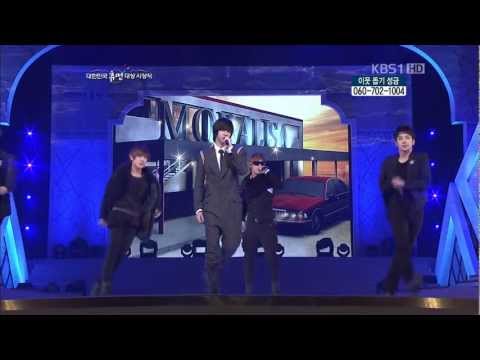 111202 대한민국 휴먼대상 시상식 - 모나리자, MBLAQ cut