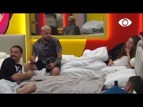 "Ta ha buzën krejt"/ Luizi bën shaka me Bjordin - Big Brother Albania Vip 2