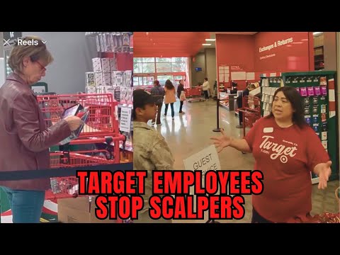 Target Employees Stop Trading Card Scalpers
