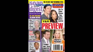 6-22-15 SOD Y&R SPOILERS Sharon Pregnant Young Restless Jack Cane Lily Susan Lucci AMC Promo 6-19-15