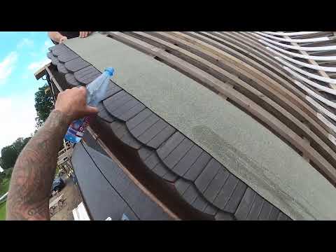 Ansetzen Hechtgaube - Biberkehle - Live vom Biberdach in Gersdorf - Biber Fledermausgaube