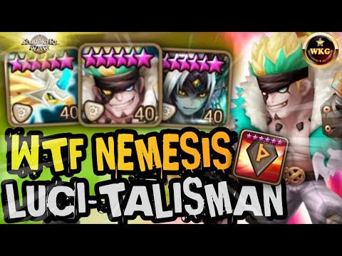 TOP PLAYER DELETE ALL ENEMIES with TALISMAN-LUCIFER IN RTA SUMMONERS WAR