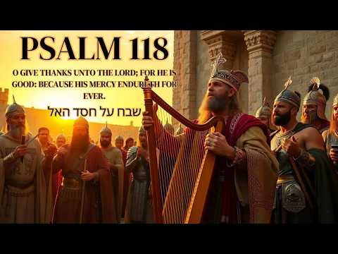 🙏 Psalm 118 The Unfailing Faithfulness of the Lord | For His Mercy Is Forever | Hebrew Worship Music