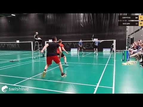 2024 FIR RACKETLON WORLD CHAMPIONSHIPS QUARTER FINAL GRIFFITHS VS RAT/JØN