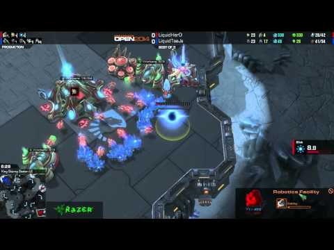 SC2 TaeJa vs Hero Game 1 Losers Bracket Round 1 DreamHack Open Winter 2014