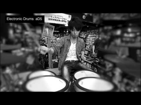 Electronic Drums aD5   Demonstration