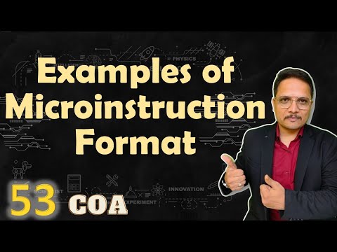 2 Examples based on Microinstruction in Computer Organization Architecture