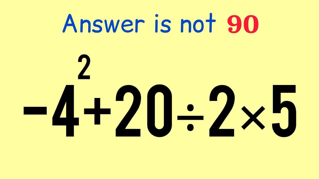 Many Will Get Wrong! Will You?