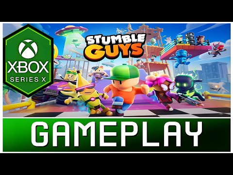 Stumble Guys | Xbox Series X Gameplay | Beta - YouTube