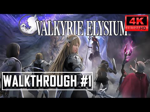 Valkyrie Elysium DEMO Walkthrough Part 1 Introduction - Valhalla - Meeting Oden Gameplay - 4k 60fps
