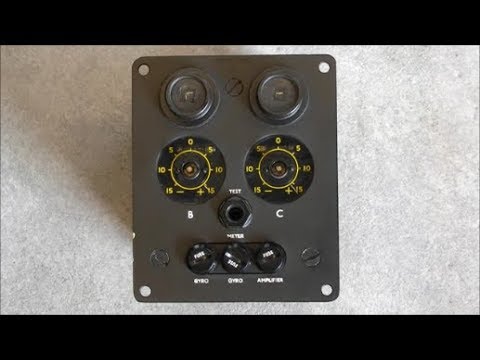 Sperry gyrocompass corrector box teardown