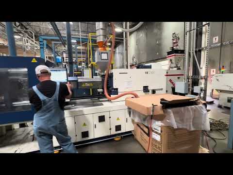 Zhafir (Haitian) VE 2300, 260 Ton All Electric Injection Molding Press - Lot 128