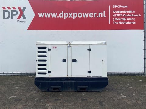 DPX Power: SDMO R110C3 - John Deere - Stage IIIA - Generator Set - DPX-12359