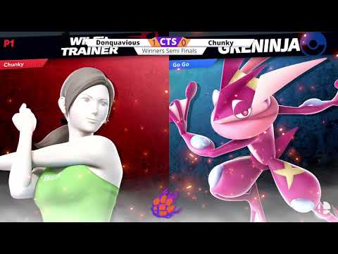 Clocktower Smash 68 - Winners Semis - Chunky (Wii Fit Trainer) vs. Donquavious (Greninja) - SSBU