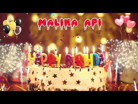 MALIHA API Birthday Song – Happy Birthday Maliha Api