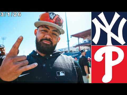 New York Yankees Spring Training Highlights: vs Philadelphia Phillies | 3/1/26