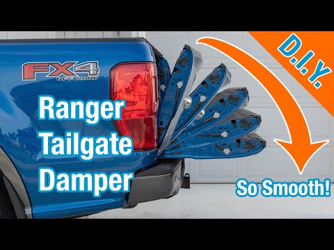 How To Install A Tailgate Damper - 2019 Ford Ranger - DeeZee DZ43206