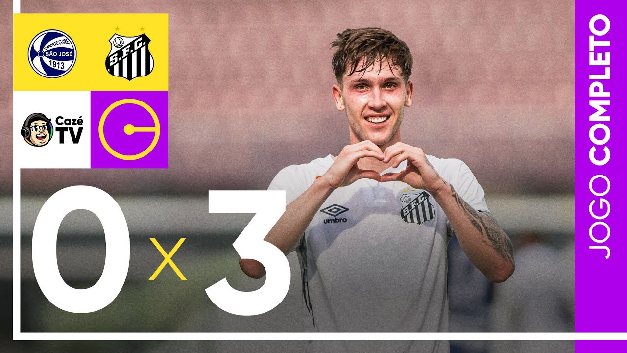 AO VIVO E COM IMAGENS: SANTOS X SÃO JOSÉ-RS | 2ª FASE | COPINHA 2025