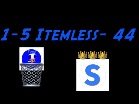 Super Mario 3D World (Switch) 1-5 Itemless Speedrun - Time: 44 (WR)