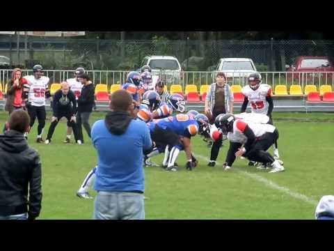 Crusaders Warszawa -Przemyśl Bears  INVESTO PLAYOFFS PLFA8 w Warszawie 21.09.2013r. - odc.3.