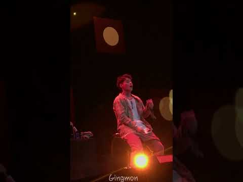 171111 Live in Bangkok 딘(dean) - What To Do + 멘트
