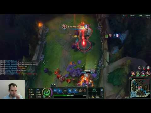 Zac vs Karma, support, Diamond, with commentary