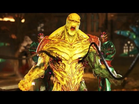 Injustice 2 All Super Moves on Swamp Thing (No HUD) 4K UHD 2160p Video