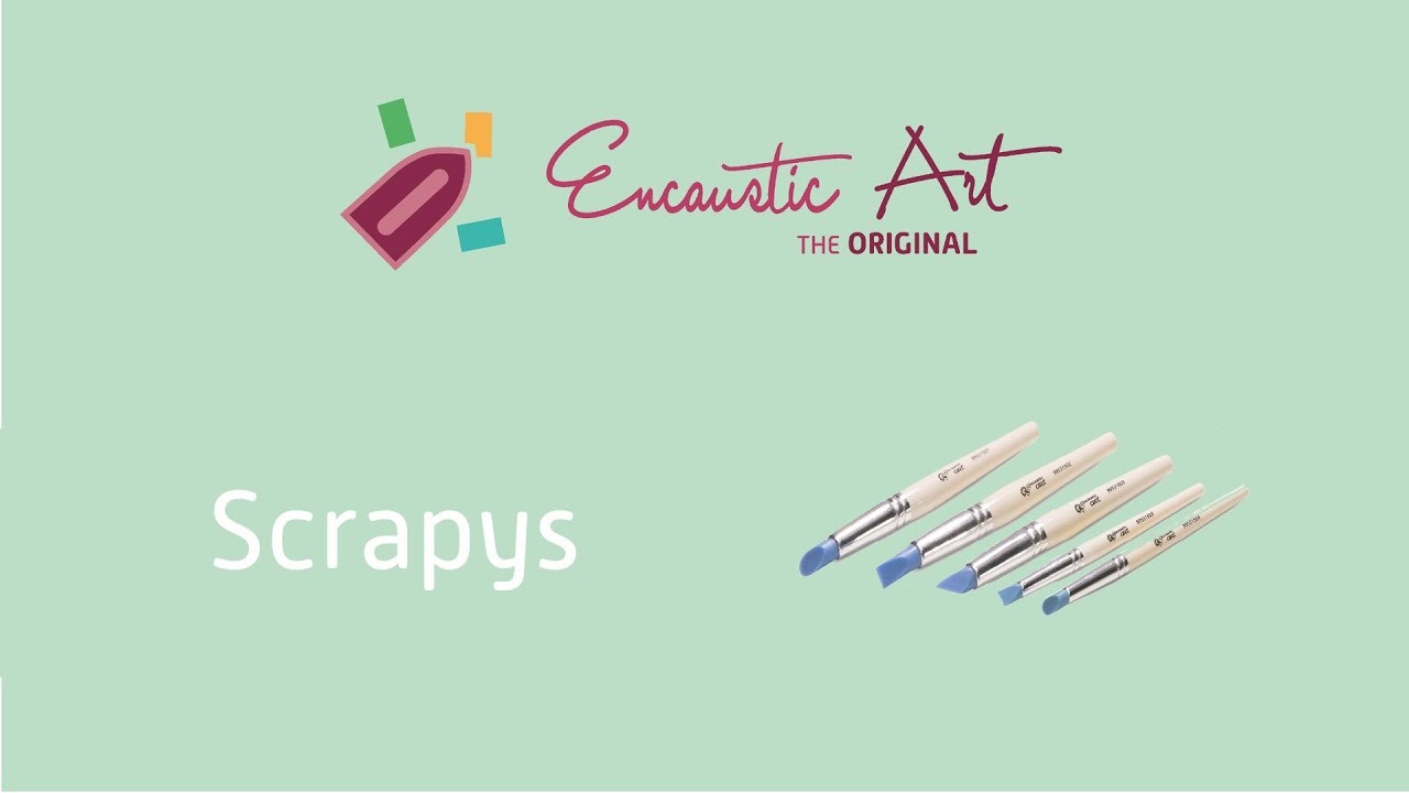 Encaustic Art Scrapy Assortment