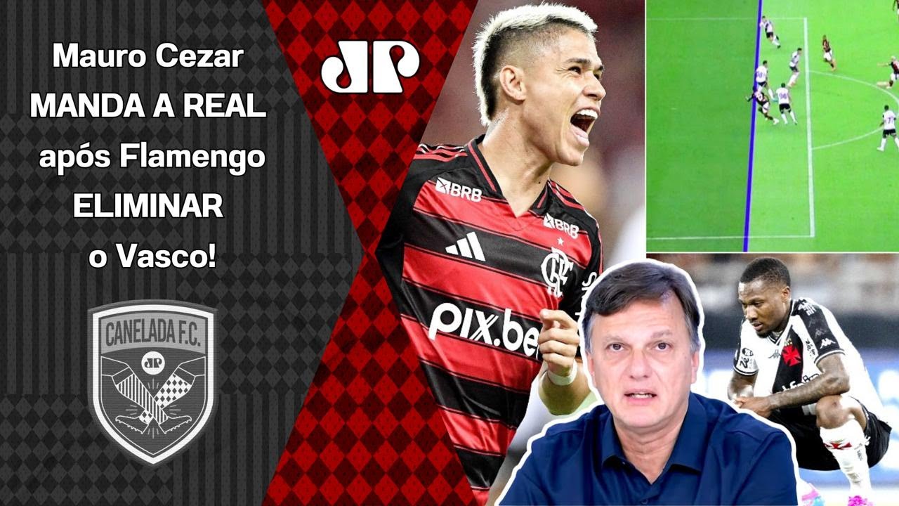 "SINCERAMENTE??? O Vasco ficar SE APEGANDO ao POSSÍVEL GOL IMPEDIDO do Flamengo é..." | Mauro Cezar