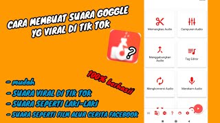 Download lagu CARA BUAT SOUND GOGGLE SEPERTI ALUR CERITA FILM DI FACEBOOK YANG VIRAL DI TIK TOK mp3